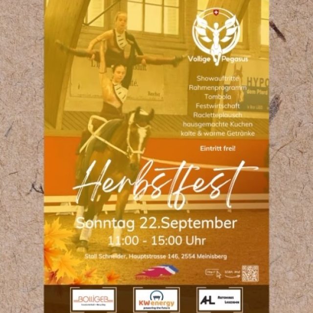 Und schon bald ist es wieder soweit! Wir feiern gemeinsam unseren Saisonabschluss! ♥️ 

Kommt vorbei, geniesst die Show, die Atmosphäre und die Köstlichkeiten aus der Festwirtschaft. 

Wir freuen uns auf euch! ♥️